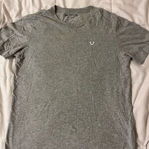 True Religion Gray Short Sleeve Tee